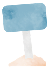 Schild mit der Aufschrift zurück