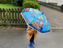 Spaziergang im Regen